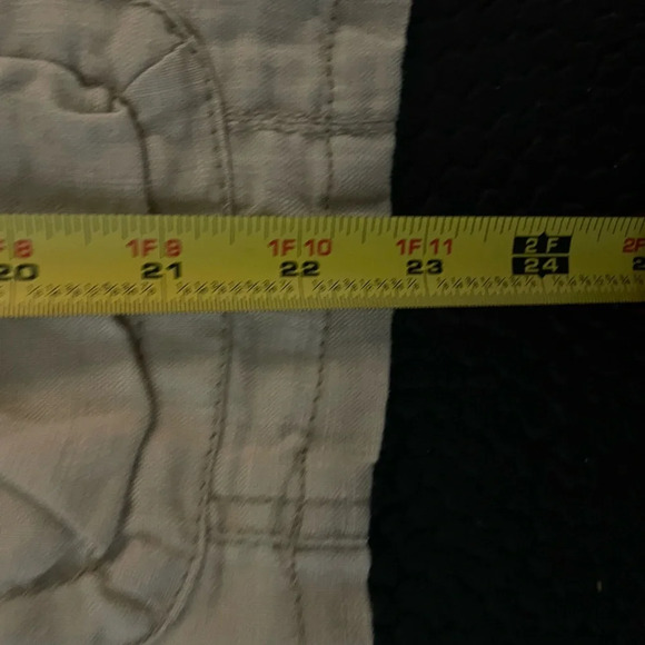 Eddie Bauer 100% linen vintage utility military jacket - Picture 13 of 15